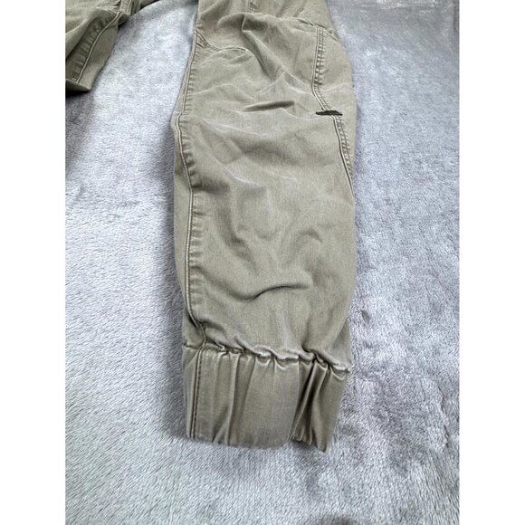 G-Star Raw Cargo Pants Men's 34/30 Beige Zip Pockets Tapered Leg Drawstring - Picture 2 of 13